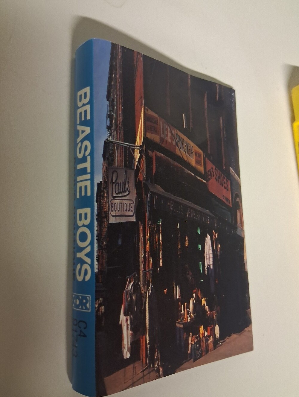 Beastie Boys Paul's Boutique Audio Cassette Tape Yellow